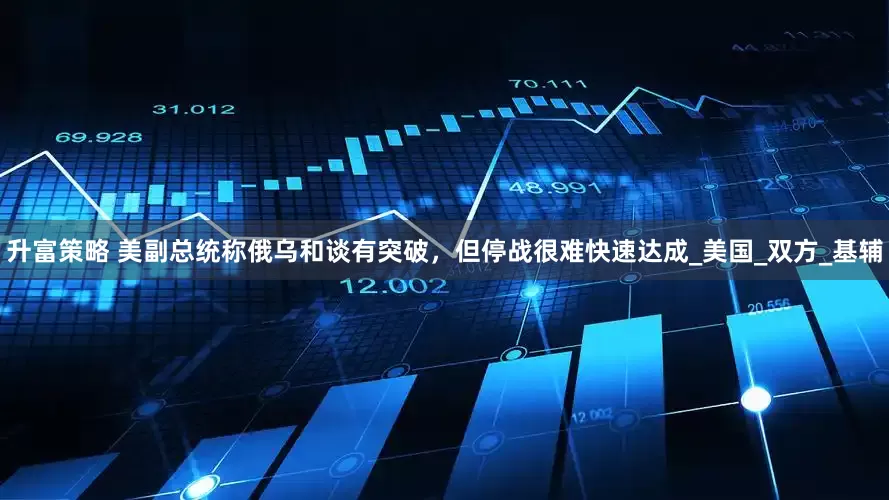 升富策略 美副总统称俄乌和谈有突破，但停战很难快速达成_美国_双方_基辅