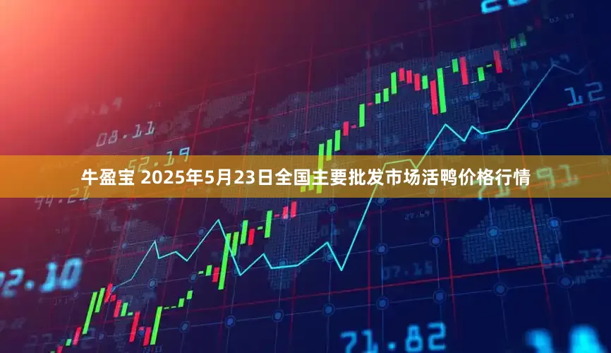 牛盈宝 2025年5月23日全国主要批发市场活鸭价格行情